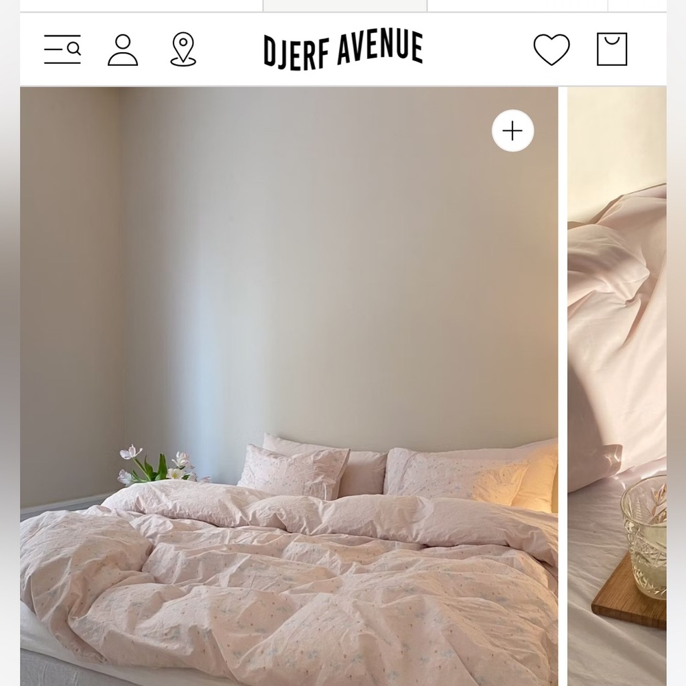 Djerf Avenue Summer Island Duvet and 2 Shams Full/Queen
